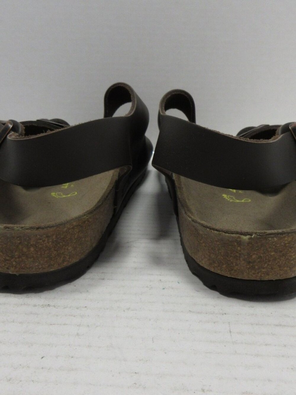 Birkenstock Sandals 44 Milano Leather Slingback Buckle Germany 11 NEW - Picture 9 of 15